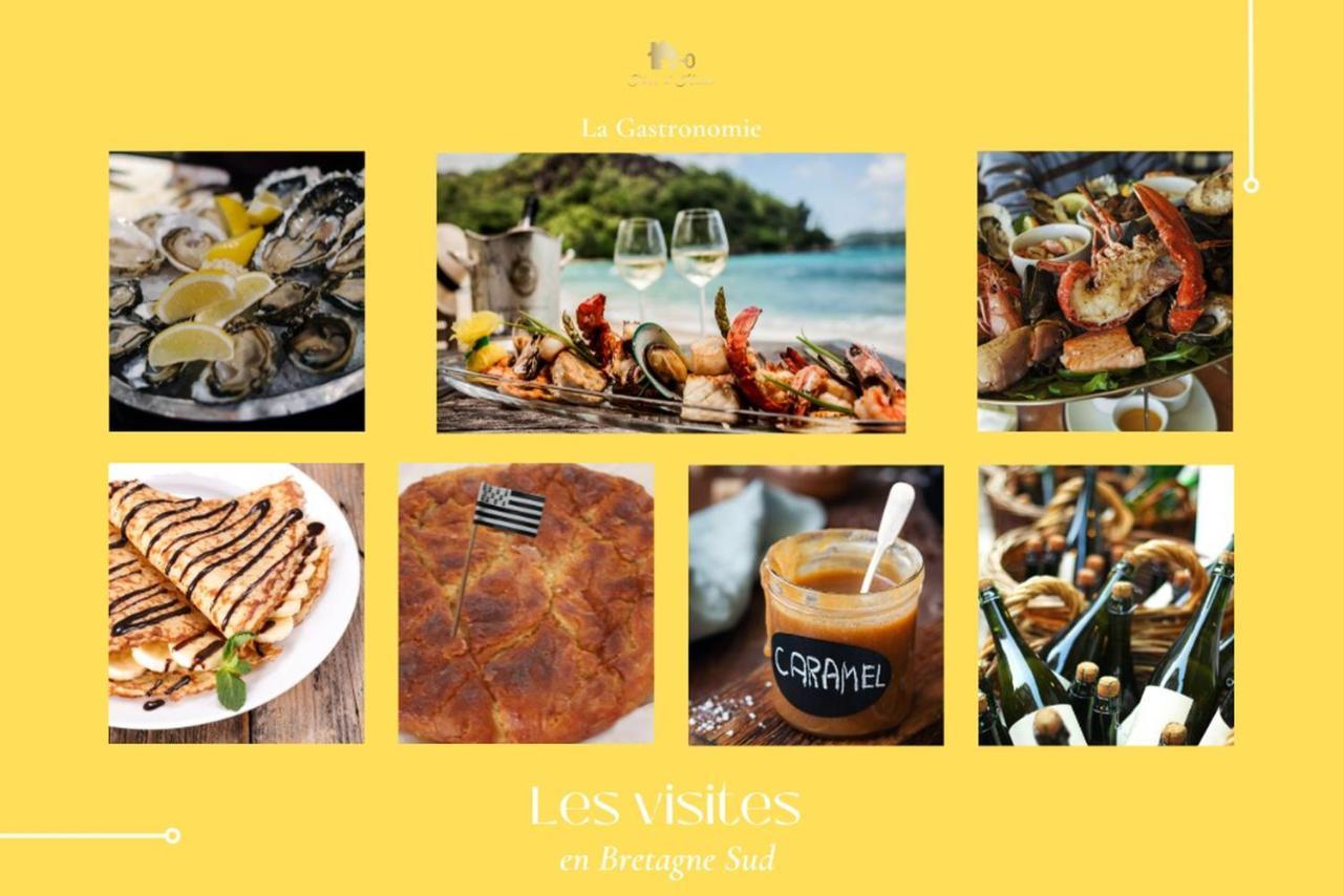Le Tiguidou, Cosy, Lumineux, 2-6 Pers, Plage 300M Moëlan-sur-Mer Exterior foto